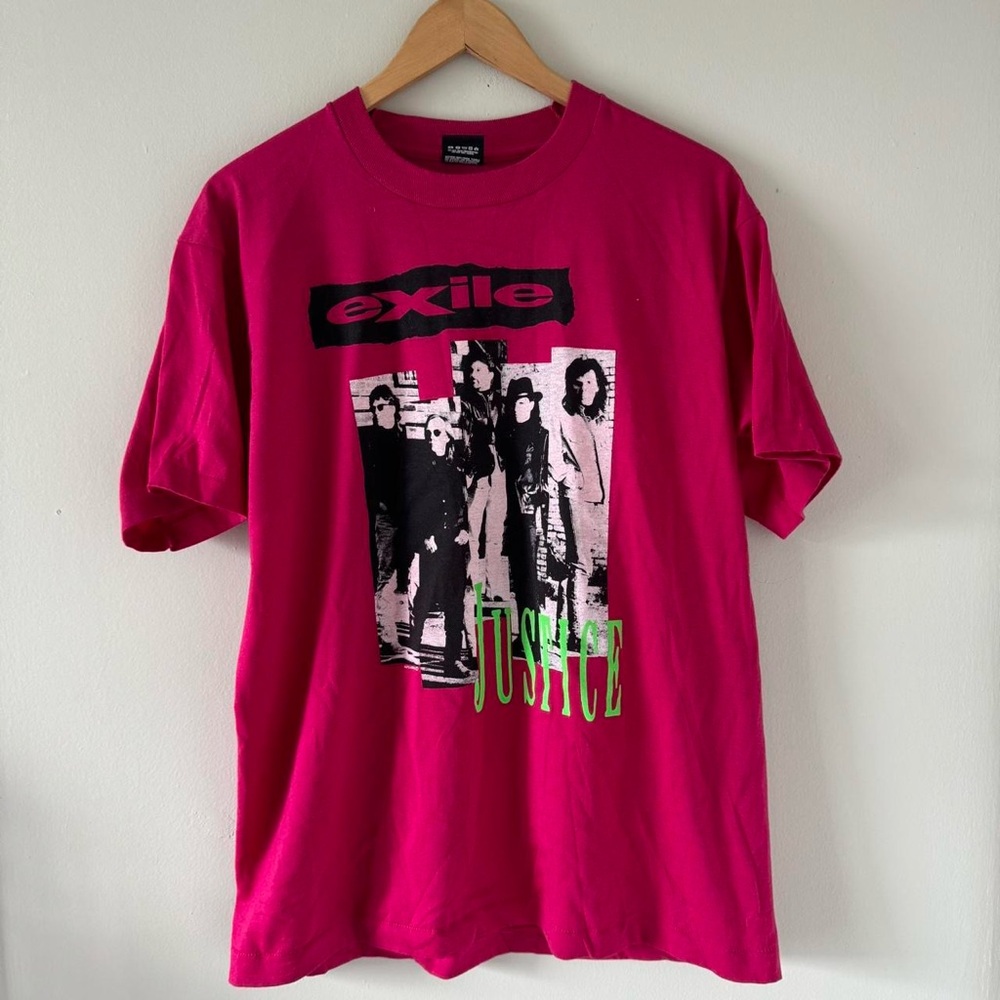 Vintage 90s exile justice tour tee